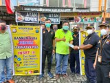 Bankom Bara Peduli, Salurkan Vitamin ke Pers