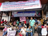 Gaji 6 Bulan Tak Cair, Karyawan PD-PHJ Kembali Unjuk Rasa