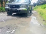 Jalan Tigaras Rusak Parah, Rencana Perbaikan Juni-Juli