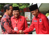 Jokowi: Kalau Pemimpin ke Depan, Seperti Pak Ganjar Pranowo yang Paling Penting Itu Nyali