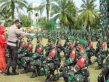 TNI Batalyon-122/TS dan Kodam I/BB Jaga Perbatasan Indonesia-Papua Nugini