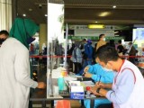 Stick Brush Bekas Dipakai Mengambil Sampel Rapid Antigen di Bandara