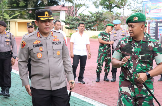 Dukung Event Rally F1H2O, Polres Simalungun Bersinergi Dengan Batalyon 122/TS