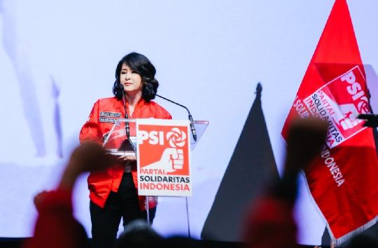Wakil Ketua Dewan Pembina Partai Solidaritas Indonesia (PSI) Grace Natalie. (Foto:Istimewa)