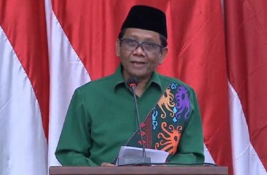 Bakal Calon Wakil Presiden, Mahfud MD. (Foto: Istimewa)