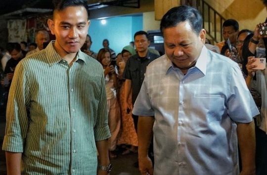 Wakil Kota Surakarta, Gibran Rakabuming Raka dan Ketua Umum Partai Gerindra, Prabowo Subianto. (Foto: Instagram Prabowo)
