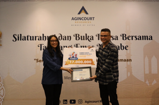 PT. AR Batangtoru Umumkan Pemenang Lomba Karya Jurnalistik 2023