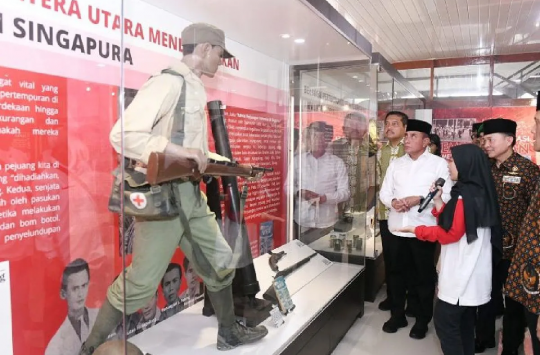 Resmikan Museum Djoeang '45, Edy Rahmayadi: Indonesia Diperjuangkan dari Penjajah!
